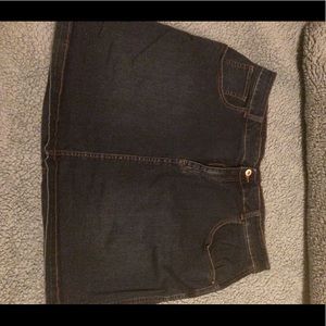 Denim Skort